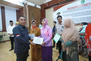 Ketua DPRD Kota Prabumulih Hadiri Acara Penyerahan Bantuan Dana Operasional dan Uang Tali Asih