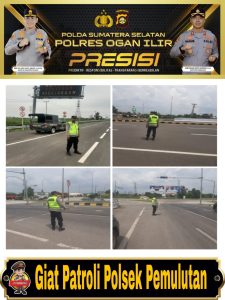 Tim Ptroli Polsek Pemulutan laksanakan Patroli 3 titik rawan kemacetan dan kejahatan ini lokasinya !