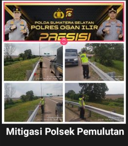 Personil Polsek Pemulutan laksanakan Mitigasi karhutla cegah kebakaran lahan