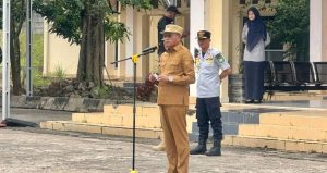 Pimpin Apel Pagi di Kantor Dishub, Ini Pesan Walikota Prabumulih