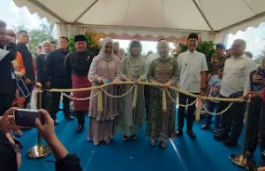 Istri Gubernur Sumatera Selatan Buka Pameran Pembangunan HUT Pali ke 12