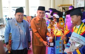 Doakan Calon-Calon Generasi Qur’ani, Wisuda Akbar Santri TK/TPA LPPTKA BKPRMI Ini Yang Di sampaikan Wakil Bupati Ogan Ilir