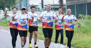 Wawako Prabumulih Turut Meriahkan Fun Run HUT Bhayangkara ke 79