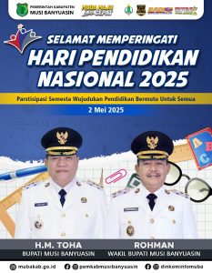 HM Toha Serukan Ayo Berpartisipasi Aktif dalam Mewujudkan Pendidikan Bermutu di Musi Banyuasin