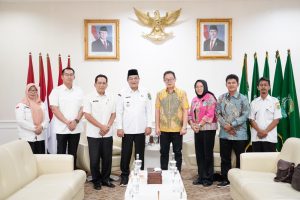 Wakil Bupati Muba Rohman Terima Audiensi Forum Osis Muba