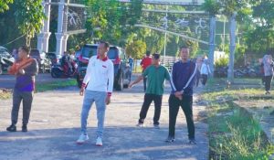 Pemkot Prabumulih Senam Sehat Bersama Masyarakat di Stadion Talang Jimar