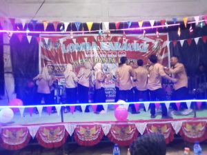 Ribuan Warga Panta Dewa Saksikan Lomba Karaoke dalam Rangka HUT RI ke-80
