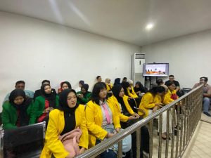 Mahasiswa Hukum Unsri : Pak Hakim Tolong Bebaskan Dosen Kami, Ia Tak Bersalah