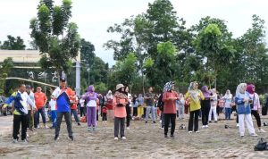 Pemkot Prabumulih Gelar Senam Pagi Untuk Sehatkan dan Eratkan Kebersamaan