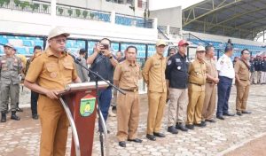 Wali Kota Prabumulih Hadiri Audiensi Bersama Guru Honorer Penerima Uang Transport di Gedung Olahraga Talang Jimar