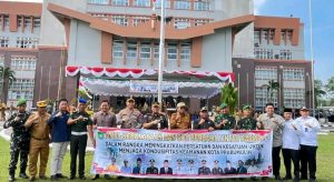 Wujudkan Persatuan, Pemkot Prabumulih Adakan Apel Kebangsaan dan Do’a Bersama