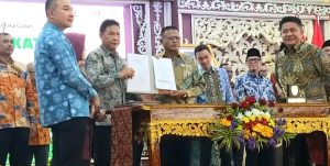 Wali Kota Prabumulih Hadiri Penandatanganan Nota Kesepakatan Strategis antara Pemprov Sumsel dan BPS
