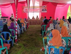 Disambut antusias warga Desa Tanjung Raja Selatan, Anggota DPRD Sumsel H Aswan Mufti Akan Penuhi Permintaan Warga 