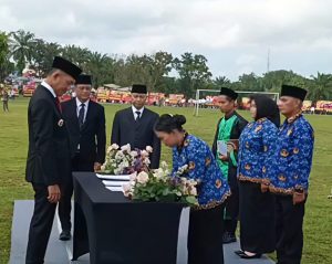 Lantik PPPK, Bupati Pali: Pegawai Harus Fokus Bekerja, Disiplin, dan Berintegritas,