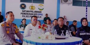 WALIKOTA PRABUMULIH HADIRI PERESMIAN OPERASIONAL SPPG POLRI DAN PELETAKAN BATU PERTAMA DAPUR SPPG SECARA VIRTUAL BERSAMA PRESIDEN RI