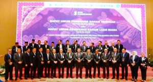 WALIKOTA PRABUMULIH HADIRI RUPS LUAR BIASA BANK SUMSEL BABEL TAHUN 2026 DI PALEMBANG