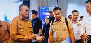 WALIKOTA PRABUMULIH HADIRI RAPAT KOORDINASI PEMBANGUNAN TAHUN 2026 DI GRIYA AGUNG PALEMBANG