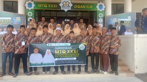 35 perserta Kafilah Kecamatan Pemulutan barat siap berkompetisi di MTQ XXXI Tingkat Kabupaten Ogan Ilir
