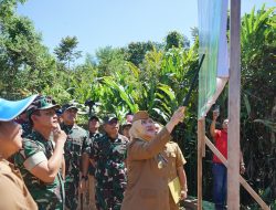 Pangdam II/Sriwijaya Tinjau Pembangunan Yonif TP 947/Pangeran Amin di Musi Rawas