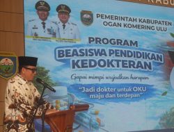 Atasi Kekurangan Dokter, Bupati OKU Sosialisasikan Beasiswa Sekolah Gratis