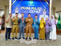 Bupati Muba Bangga, Dua Pelajar Ini Siap Harumkan Nama Daerah di Bangkok