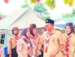 Walikota Prabumulih Hadiri Pembukaan Jambore Cabang III, Peserta Makin Semangat