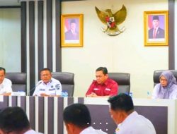 RAPAT KOORDINASI PENYALURAN CPP, WALI KOTA PRABUMULIH PASTIKAN BANTUAN PANGAN TEPAT SASARAN