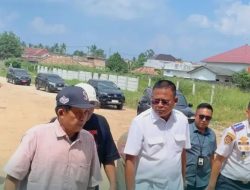 WALI KOTA PRABUMULIH TINJAU LOKASI PASAR SUBUH