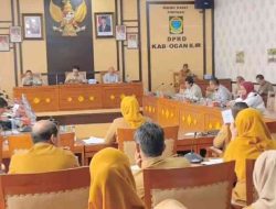 Badan Anggaran (Banggar) DPRD Kabupaten Ogan Ilir menggelar rapat koordinasi bersama Tim Anggaran Pemerintah Daerah Semester Satu tahun Anggaran 2026