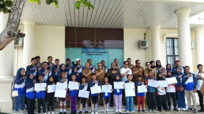 Kabupaten Ogan Ilir lepas puluhan siswa tingkat SD dan SMP dalam ajang 02SN provinsi Sumsel 