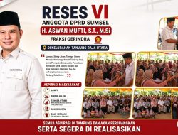 Warga Tanjung Raja Utara Dengan Semangat Sampai Aspirasi Pada Reses Sang Legeslator kembanggaan Mereka Sebagian Aspirasi langsung di Kabulkan dan Segera di realisaikan