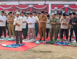 Pemkab Ogan Ilir Gelar Salat Istisqa, Ikhtiar Memohon Hujan Redam Ancaman Kebakaran Hutan Dan Lahan